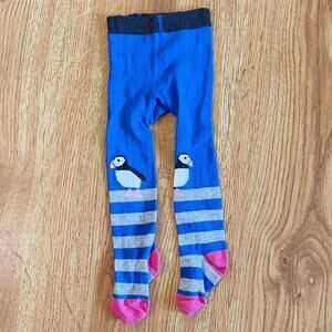 Mini Boden Blue Puffin Tights